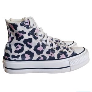 Converse platform Leopard High-Top Sneakers